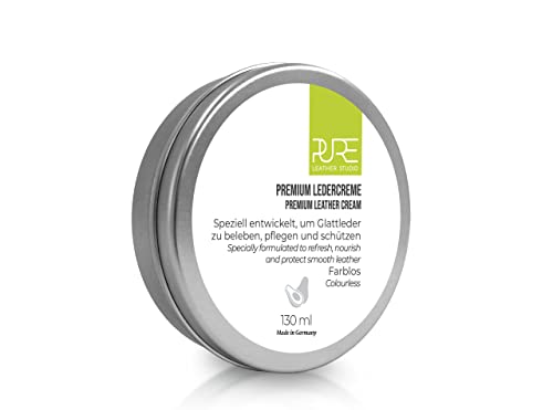 Lederfett von PURE Leather Studio – Farbloses Pflegeprodukt für Leder