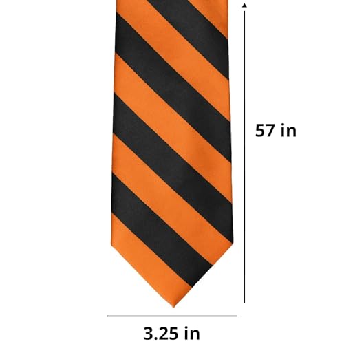 Image of tiemart Men's Striped Tie Standard Length
