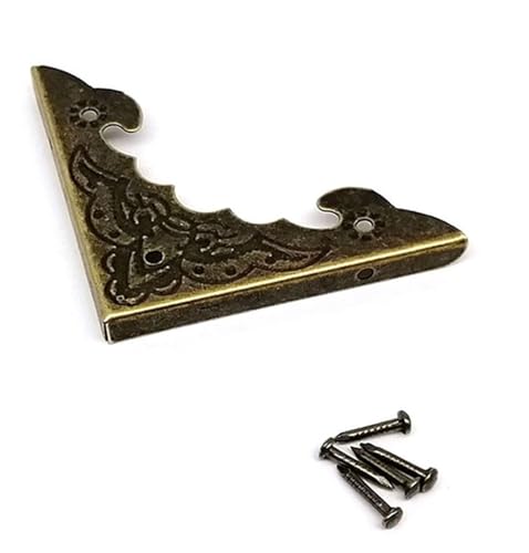 �A���e�B�[�N�^�J���S�[���f���R�[�i�[�v���e�N�^�[12�� - �W���G���[�`�F�X�g�A���C���M�t�g�{�b�N�X�A�ؐ��P�[�X�p�l�W�t�������J�o�[(Type F antique brass)