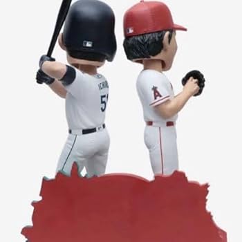 大谷翔平+イチロー MVP受賞記念 ダブル・ボブルヘッド世界288個限定 ‼️ 大谷翔平・イチロー ダブルボブルヘッドフィギュア MS】レア世界288個