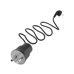 Teror Grillmotor, FD801A ABS grillrotator, motorgrill, elektrische machine, accessoires voor grillapparaten buiten, EU-stekker, 250 V (zwart)