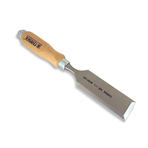 Narex 40 mm (1-5/8 Inch) Woodworking Cabinetmaker's Chisel with Beech Handle 810140
