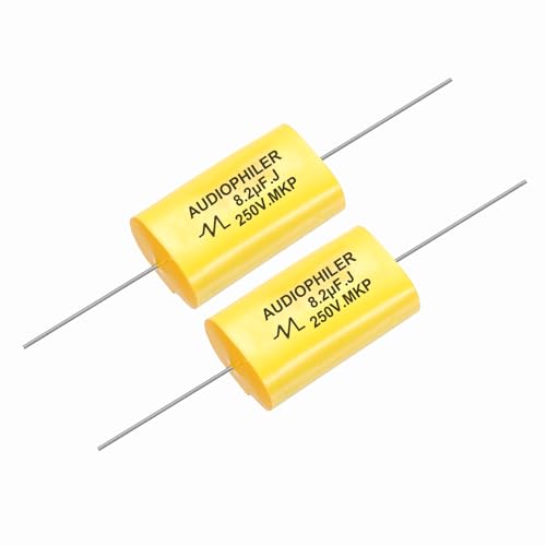 Image of sourcing map 8.2uF High-Frequency Divider Capacitor 250V Audio Speaker 2Pcs