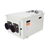 INTBUYING Commercial Dehumidifier 264 Pint Ceiling Dehumidifier for Basements, Crawl Space Dehumidification Machine Whole House Dehumidification Equipment Covers up to 1830 sq.ft 110V 1.8KW