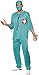 Smiffys-21781L Disfraz de cirujano, con túnica, pantalones, gorro y mascarilla, color verde, L-Tamaño 42"-44" (Smiffy's 21781L)