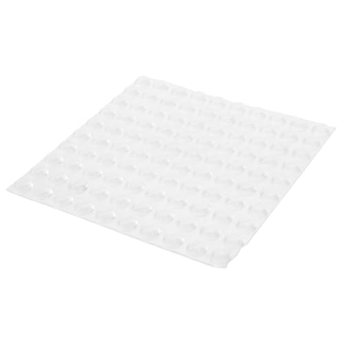 CONGARTENO 100 Pcs Points De Protection Antidérapants Pour Malvoyants Autocollants De Protection En Silicone Transparent 10 * 2mm Aides Visuelles Accessoires Pour Meubles Solide Sécurité Des Aveugles