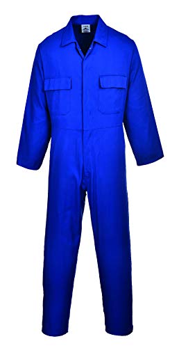 Portwest Combinaison Euro Travail, bleu, M US999RBRM