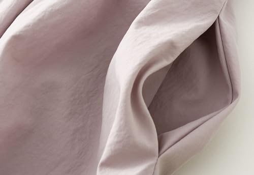 Womens Pleated Midi Skirt Elastic High Waist A-Line Skirts Loose Fit Casual Skirt with Pockets for Porm Party Club3