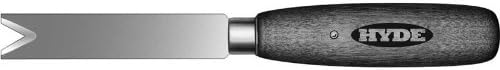 Hyde Tools 66330 Straight V-Trim Knife 3787A, 3-15/16" x 11/16"