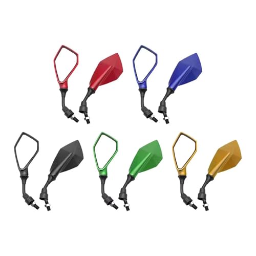 Espejos retrovisores universales de motocicleta para tus rutas y entrenamientos de motocross 6