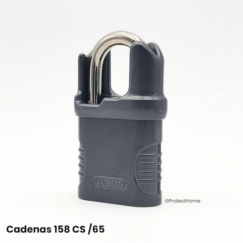 Abus Zahlenschloss ABU15865CS Kombinationsvorhängeschloss 65 mm