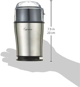 Capresso 506.05 Cool Grind Grinder, Silver