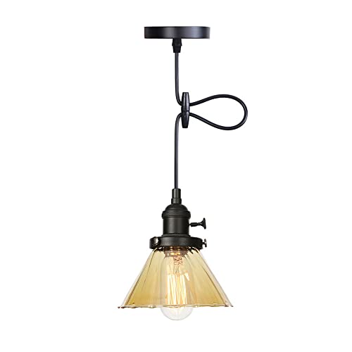Lámpara colgante de estilo simple negra E27 para dormitorio de matrimonio y casa de té