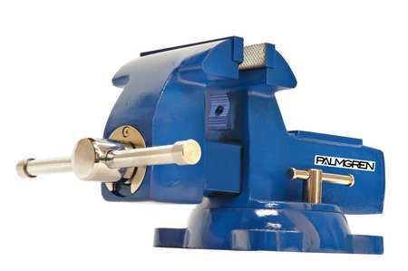 Mechanic's Vise, Swivel, 5 in Jaw, DI