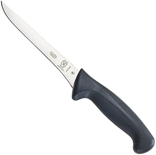 Mercer Culinary M22306 Millennia Black Handle, 6-Inch Stiff, Boning Knife