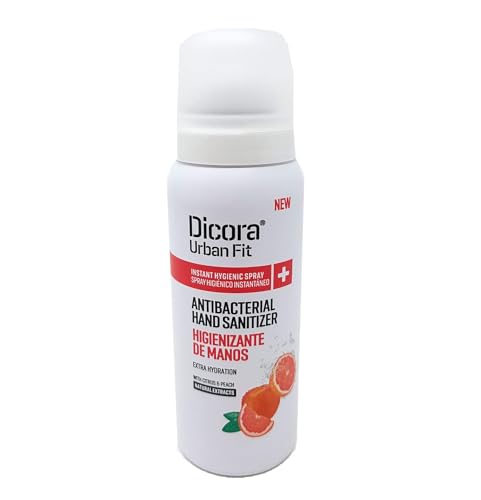 Dicora Urban Fit Spray Limpiador de Manos Cítricos & Melocotón 75 ml