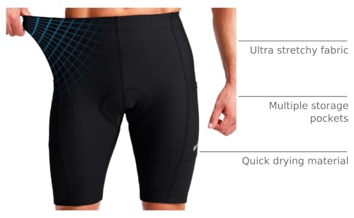Men's 3D Padded Cycling Shorts UPF 50+