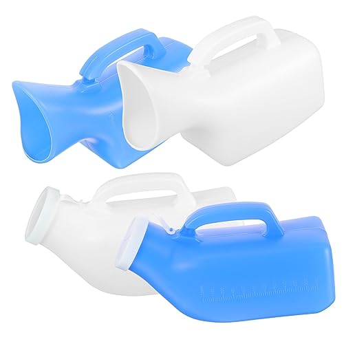 KOMBIUDA Men's and Women's Urinals Portable Urinal Bottle Lid for Travel and Household Use