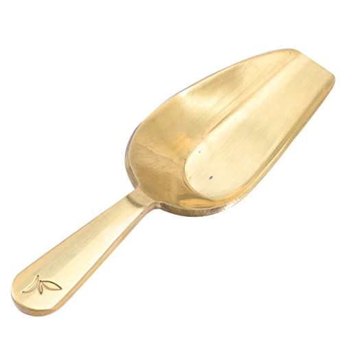 Pelle à thé en métal pour doser sans renverser le sucre
