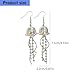 QIEIEI Earrings,Handmade Jellyfish Ear Jewelry Fashionable Jellyfish Earrings Distinctive Dangle Ear Hook for Parties Gathering