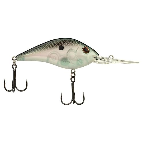 Berkley Dredger Fishing Lure, Green Shad, 7/8 oz, 3in | 8 cm, Tight, Subtle Action Ideal for Deep Water Fish, Equipped with Sharp Fusion19 Hook