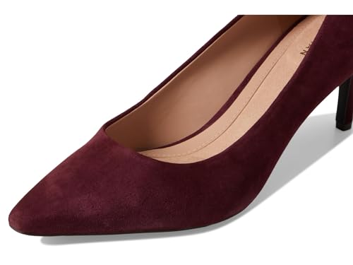 Cole Haan Women's Go-to Janey Pumps, Black Garnet Suede, 7.5-B US