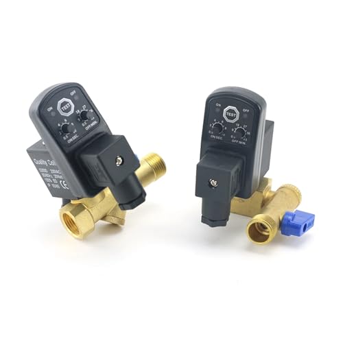 Électrovanne DN15 laiton de haute précision à corps fendu 24V - 6