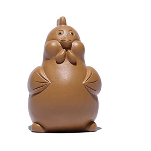 Poulet du Zodiaque Accessoire de Thé Sable Violet Décoration Table de Thé