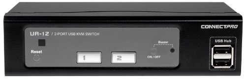 CONNECTPRO UR-12 2ポート KVMスイッチ Amazon.co.jp: ConnectPRO 2ポート UR-12 USB/VGA KVM フルタイムDDC