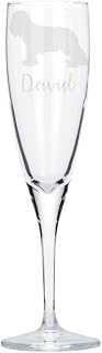 Personalised Cavalier King Charles Spaniel Engraved Champagne Glass, Dog Gift for Men, Gift for Women