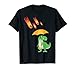 T-rex avec un parapluie contre les météorites - Dinosaure amusant T-Shirt