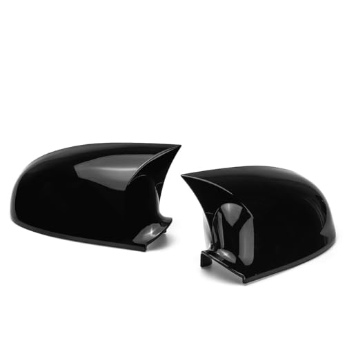 Paire de coques rétroviseurs extérieurs noires pour MK5 2003-2009 - 6