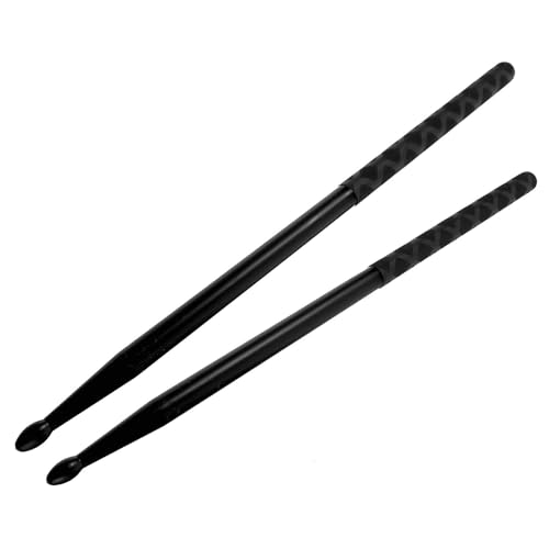 Baquetas de Nylon 5A con Cubiertas Antideslizantes 3 Pares miniatura 1