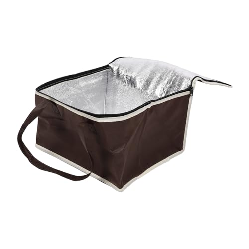 OFFSCH Insulated Food Bag Thermal Grocery Bag for Camping Hot Food Storage Leakproof and Design for Takeout and Outdoor Activities Size