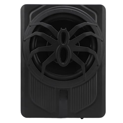 Subwoofer Fino, Apariencia Fría, Rendimiento Confiable Debajo del Asiento, Subwoofer de Camiones (BLUE)