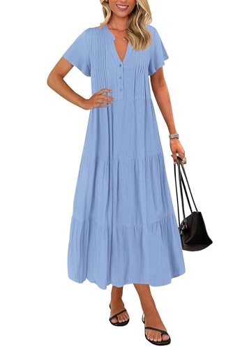 Image of KIRUNDO Summer Maxi Dresses for Women 2026