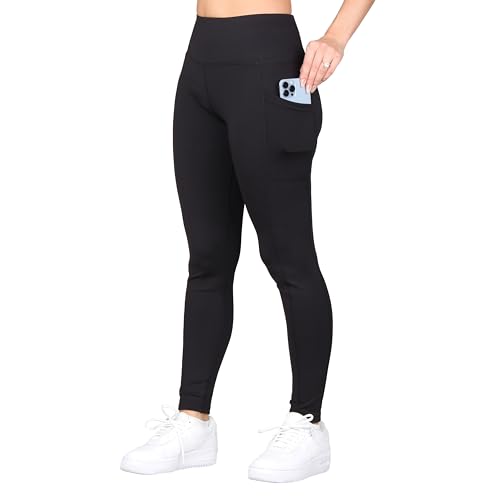 Lildy High-Rise Active Leggings with Back Pockets