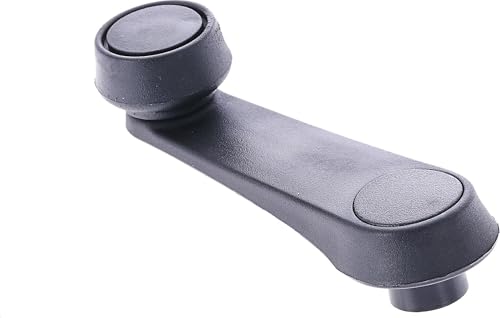 Performance PFM-483264 Interior Window Crank Handle Pair Set Textured Black for Jeep Wrangler YJ 91-95 w/Full Doors - Thumbnail 6