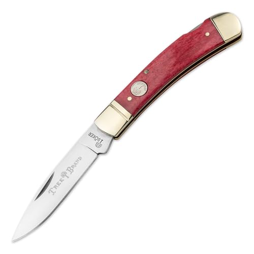 BOKER TREEBRAND - Lockback Smooth Red - Medium Stockman Pocket
