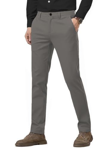 Image of TOPLOT Men's Premium Regular Fit Trousers | Lightweight Durable Fabric | Utility Pocket Design | Comfortable Waistband | Perfect for Office, Travel, Casual Outings (5279)