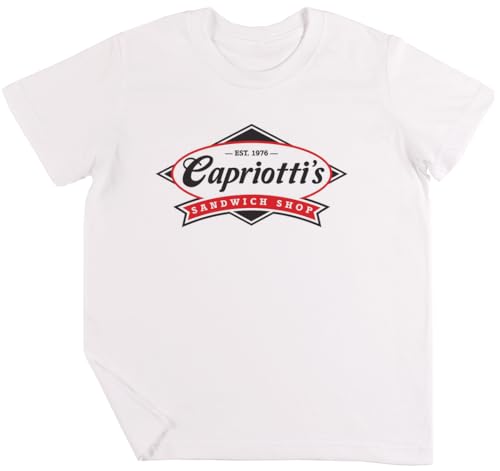 Alta qualità Vendax Capriottis Bambini Ragazzi Ragazze Unisex Maglietta Bianca
