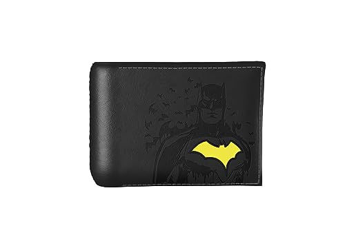 CYPBRANDS Batman Portefeuille Premium, Noir, Taille unique