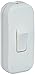 Produktbild LEGRAND, Kippschalter für Lampen, zweipolig, 2A, 250V, Farbe: Weiß, Ersatzschalter, Steuerung einer Nachttischlampe/Stehlampe/Schreibtischlampe, 091153