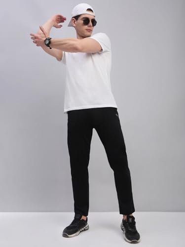 Image of Lux Cozi Solid Regular Fit Cotton Track Pant for Men |Track Pants for Running, Gym, Sports, and Casual Wear