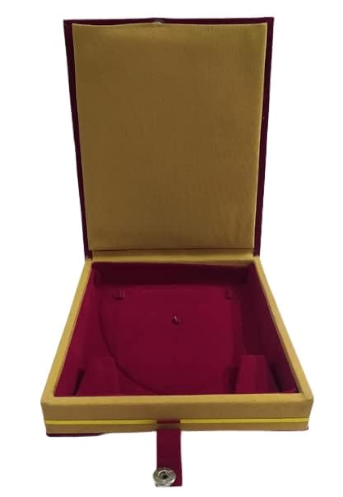 KGR Splash Wooden Velvet Jewellery Box for Necklaces
