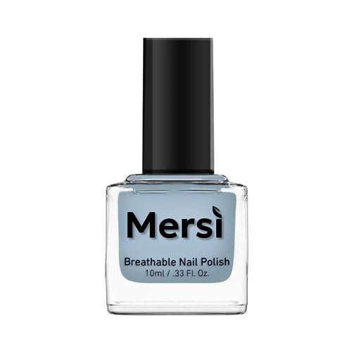Mersi Cosmetics Breathable Halal Nail Polish Vegan Cruelty-Free (Matterhorn)