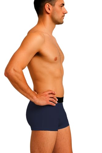 Image of HK47 Men Underwear Pack, Ice Silk Stretchable Breathable Trunks, Regular Fit Men's Brief, Anti Bacterial Quick Dry Innerwear for Men