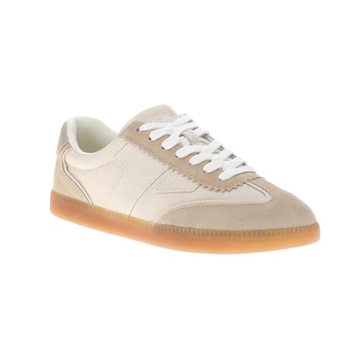 TOMS Womens Collins Suede Lace Up Sneakers Shoes Casual - Beige2