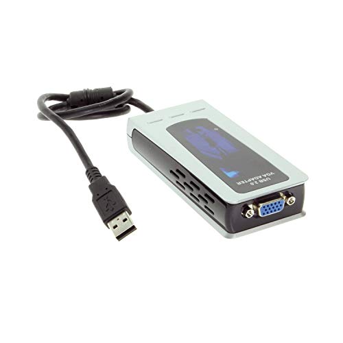 USBGear USB 2.0 External Graphics Card for XP and Vista up to 1920x1200 Resolution