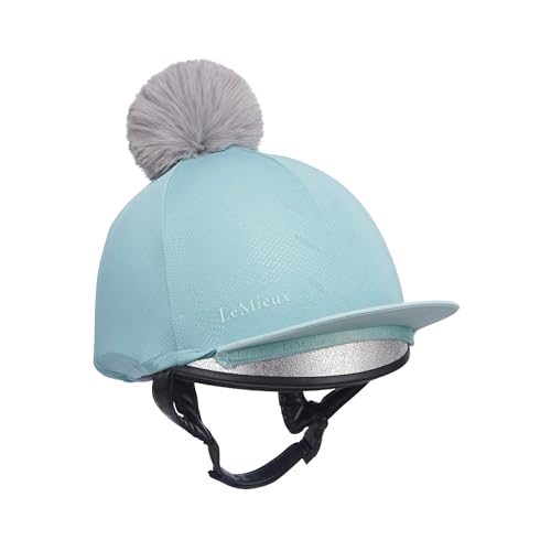 Sombrero de malla de seda LeMieux Maria laguna para evitar el calor en el casco